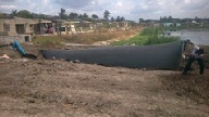 Flexigester installed at Vingunguti, Dar es Salaam