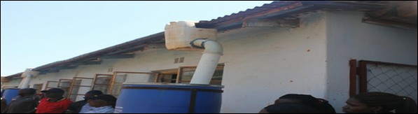 Rainwater harvesting project in Zimbabwe